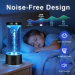 Lampada notturna LED a tornado multicolore USB - immagine 2