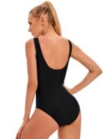 Costume da bagno intero donna plus size sportivo 3XL - immagine 2