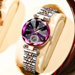 Orologio donna acciaio elegante impermeabile al quarzo