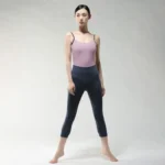 Body danza classica donna con bretelle per yoga e ginnastica - immagine 6