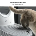 Stepper 3 in 1 per gatti con rampa, tappetino e vassoio - immagine 4