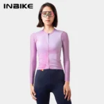 Maglia ciclismo donna manica lunga traspirante - immagine 2