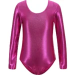 Body ginnastica artistica bambina con pantaloncini e fascia - immagine 6