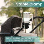 Portabicchieri universale per passeggino e bici con porta telefono - immagine 3