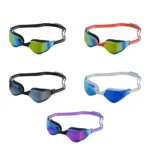 Set occhialini e cuffia da nuoto antifog per adulti - immagine 6
