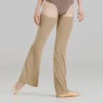 Scaldamuscoli a righe lunghi da balletto per donna - immagine 4