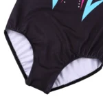 Body danza bambina a righe senza maniche - immagine 5