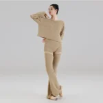 Scaldamuscoli a righe lunghi da balletto per donna - immagine 5