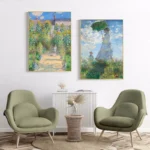 Poster su tela Claude Monet Classic Art per salotto - immagine 5