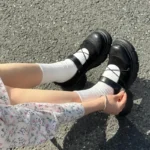 Scarpe Mary Jane donna con plateau, sportive e casual - immagine 5