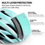 Casco ciclismo uomo MTB e strada con visiera regolabile - immagine 5