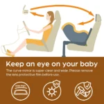 Specchietto retrovisore per seggiolino auto infrangibile - immagine 4