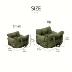 Seggiolino auto per cani piccoli con cintura di sicurezza - immagine 3