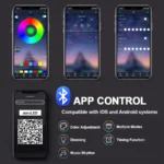 Lampada proiettore tramonto RGB con altoparlante Bluetooth - immagine 6