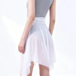 Gonna da balletto donna con orlo irregolare per danza - immagine 4