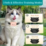 Collare da addestramento per gatti con telecomando a lunga distanza - immagine 5