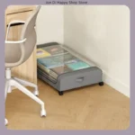 Scatola portaoggetti sottoletto con ruote e cassetto scorrevole - immagine 4