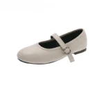 Ballerine Mary Jane donna con punta tonda e suola morbida - immagine 6
