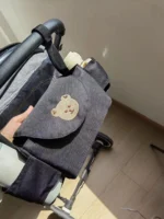 Borsa portaoggetti da passeggino con orsetto - immagine 4