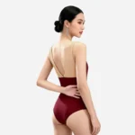 Body da ginnastica donna con scollo profondo schiena - immagine 4