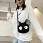 Borsa a tracolla in peluche stile giapponese - immagine 3