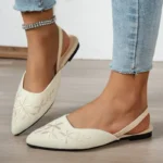 Sandali gladiatore estivi da donna con cinturini - immagine 4