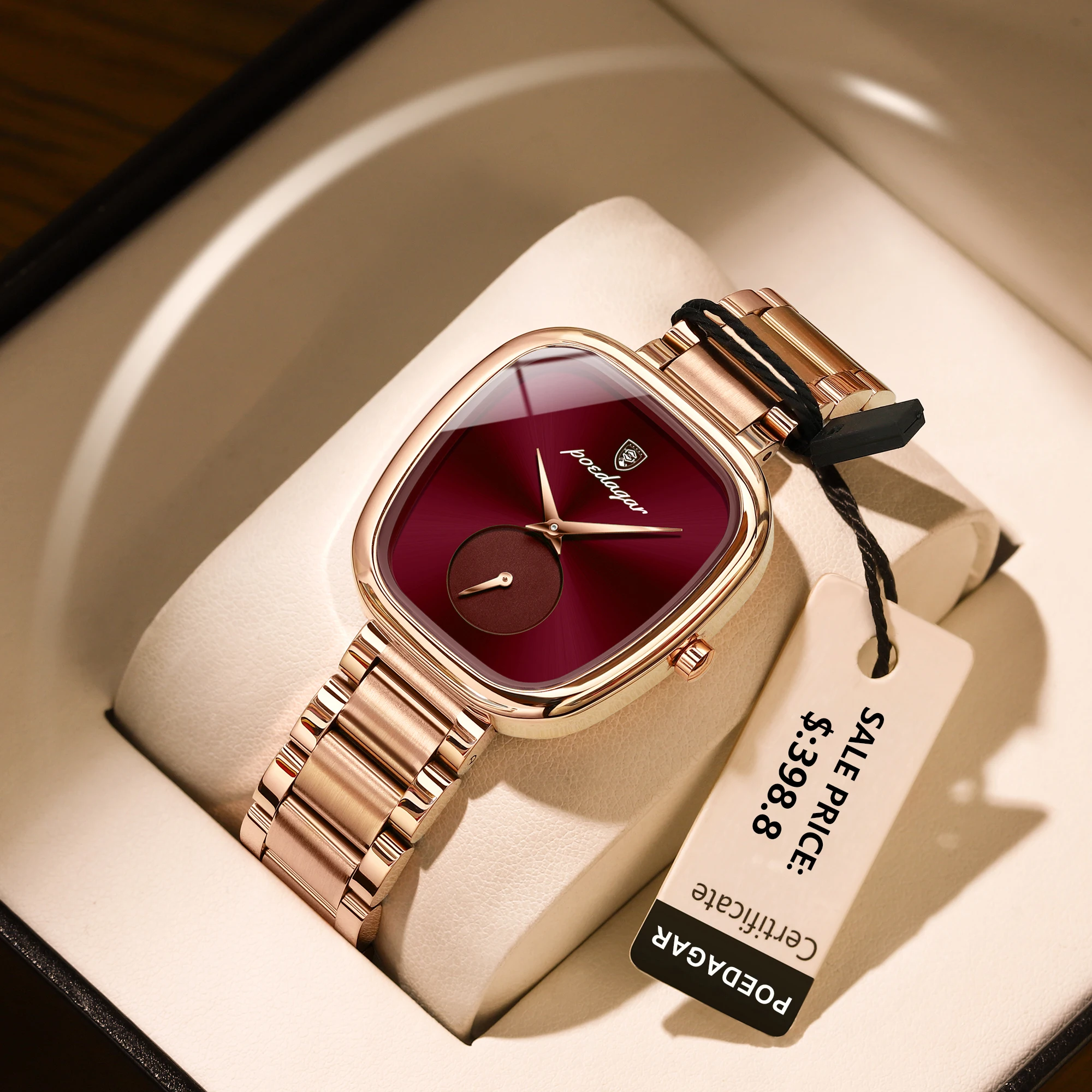 kf-S3d051b577d284415ade6ceec8fcb2e070 Orologio da donna elegante in acciaio inox impermeabile - immagine 1