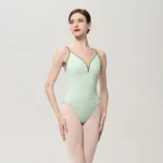 Body danza classica ragazza in cotone elasticizzato