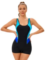 Costume intero donna cut-out taglie forti schiena scoperta