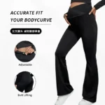 Pantaloni premaman yoga svasati a vita alta regolabile - immagine 4