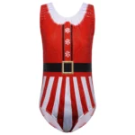 Body danza bambina natalizio senza maniche - immagine 2