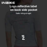 Maglia ciclismo donna manica lunga traspirante con tasche - immagine 3