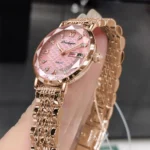 Orologio da donna elegante in acciaio oro rosa - immagine 3
