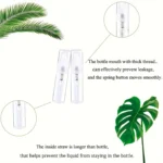 100 flaconi spray trasparenti da 2 ml/3 ml ricaricabili - immagine 2