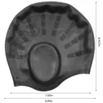 Cuffia da nuoto in silicone grande, impermeabile e confortevole - immagine 4