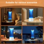 Lampada LED tornado USB multicolore per atmosfera relax - immagine 6