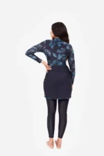 Costume da bagno donna 3 pezzi con maniche lunghe - immagine 4