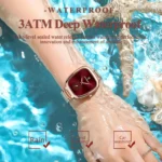 Orologio da donna elegante in acciaio inox impermeabile - immagine 3