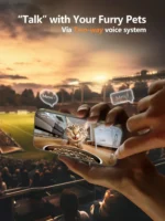 Dispenser automatico cibo per gatti con fotocamera WiFi - immagine 2