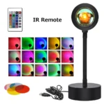 Lampada proiettore tramonto RGB con altoparlante Bluetooth - immagine 5