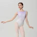 Body da balletto donna sfumato senza maniche