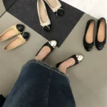 Mocassini donna slip-on con fiocco e suola morbida - immagine 3