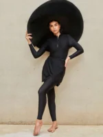 Costume da bagno donna 3 pezzi con maniche lunghe