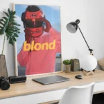 Poster moderno Frank Ocean auto racing in stile hypebeast - immagine 3