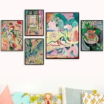 Poster Matisse astratto vintage per decorazione parete - immagine 3