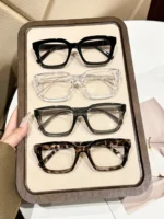 Set 4 occhiali da vista neutri con montatura quadrata - immagine 3