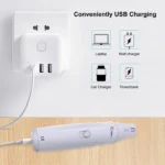 Smerigliatrice elettrica unghie per cani silenziosa ricaricabile - immagine 6