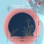 Cuffia da nuoto in silicone lotus per capelli lunghi - immagine 4