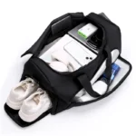 Borsone sportivo da palestra e viaggio con scomparto scarpe - immagine 3
