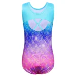 Body da ginnastica e balletto sfumato per ragazze - immagine 3